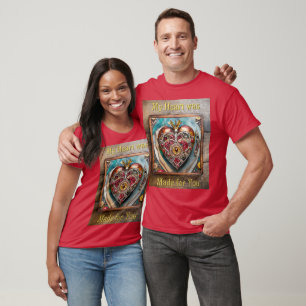 T-shirt Série Steampunk Cœur de Grenade Rubis