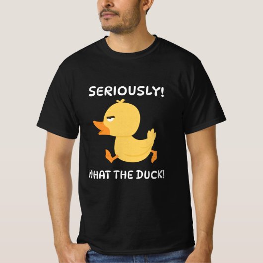 T-shirt Sérieusement Quel Canard ! (Devant)