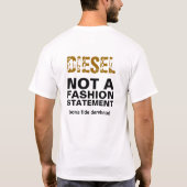 T-shirt sérieux de DIESEL de DERVhead (Dos)