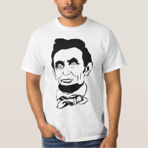Sérigraphie de vecteur d'Abraham Lincoln