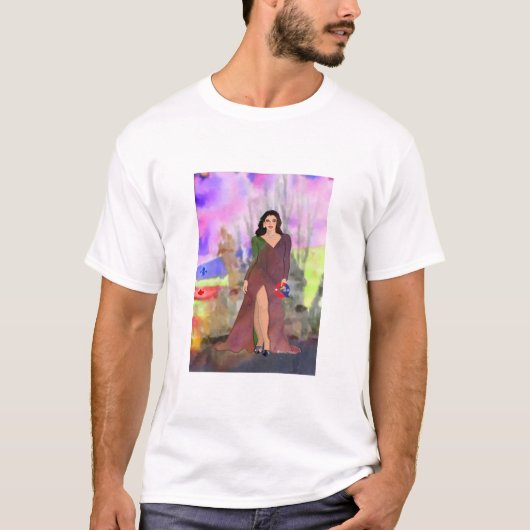 T-shirt Serina I LeeMariie's creative designs (Devant)