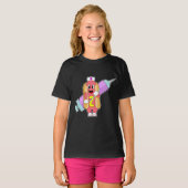 T-shirt Seringue de soins infirmiers Hotdog (Devant entier)