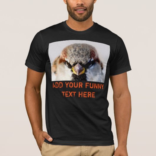 T-shirt Serious Sparrow (Devant)