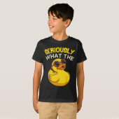 T-shirt Seriously What The Funny Duck For Men Women Cool A (Devant entier)