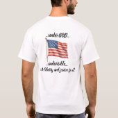T-shirt Serment d'allégeance (Dos)