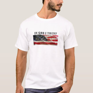 T-shirt Serment de fidélité. Confiance dans Dieu