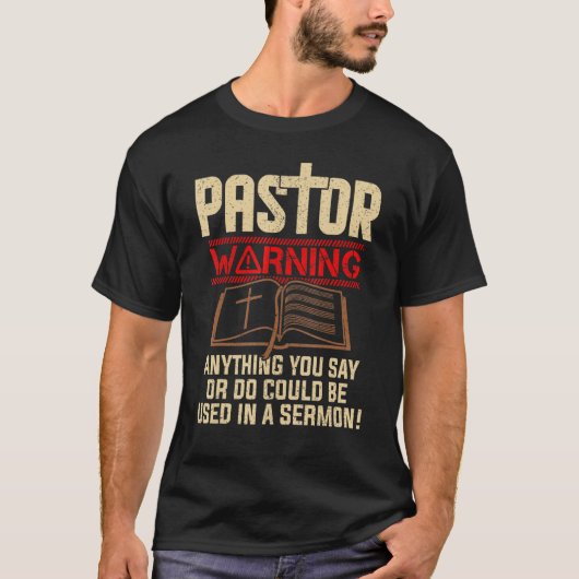 T-shirt Sermon d'avertissement des messagers prêcheur chré (Devant)
