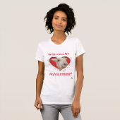 T-shirt Serons-nous ma Saint-Valentin ? (Devant entier)