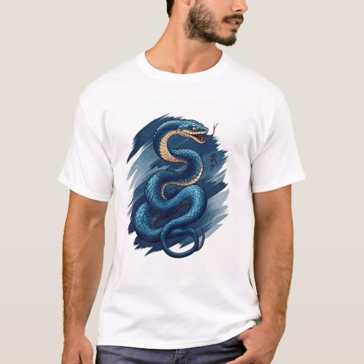 T-shirt serpent  (Devant)