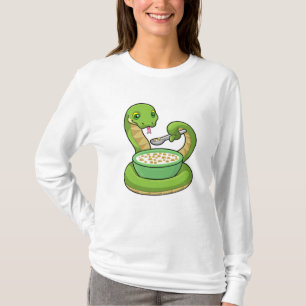 T-shirt Serpent à manger avec Muesli