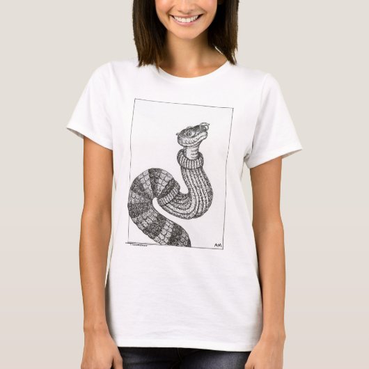 T-shirt serpent à sucre (Devant)
