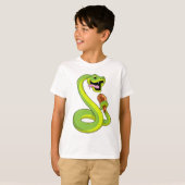 T-shirt Serpent au poulet (Devant entier)