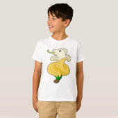 T-shirt Serpent avec banane (Devant entier)