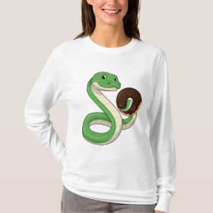 T-shirt Serpent avec beigne