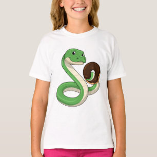 T-shirt Serpent avec beigne