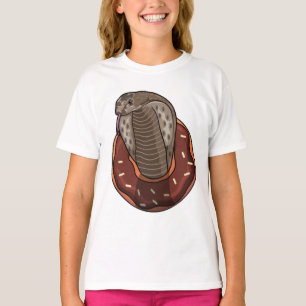T-shirt Serpent avec beigne