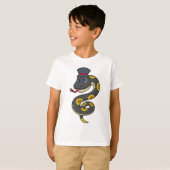 T-shirt Serpent avec Casquette (Devant entier)
