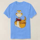 T-shirt Serpent avec Cravate (Design devant)