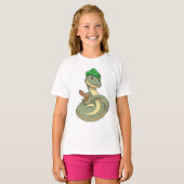 T-shirt Serpent avec épée (Devant entier)
