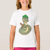 T-shirt Serpent avec épée (Devant)