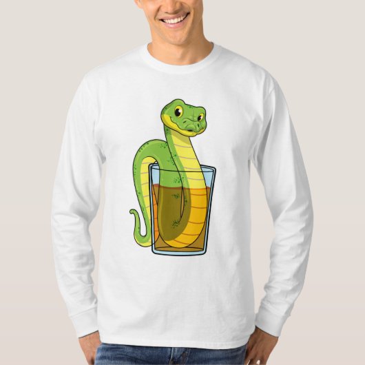 T-shirt Serpent avec jus (Devant)