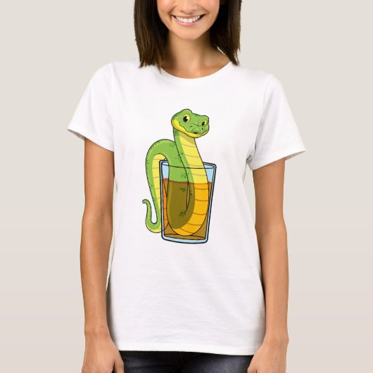 T-shirt Serpent avec jus (Devant)