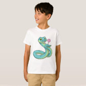 T-shirt Serpent avec Lollipop (Devant entier)
