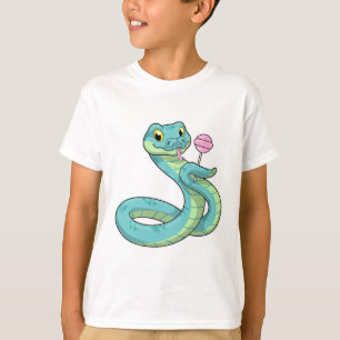 T-shirt Serpent avec Lollipop