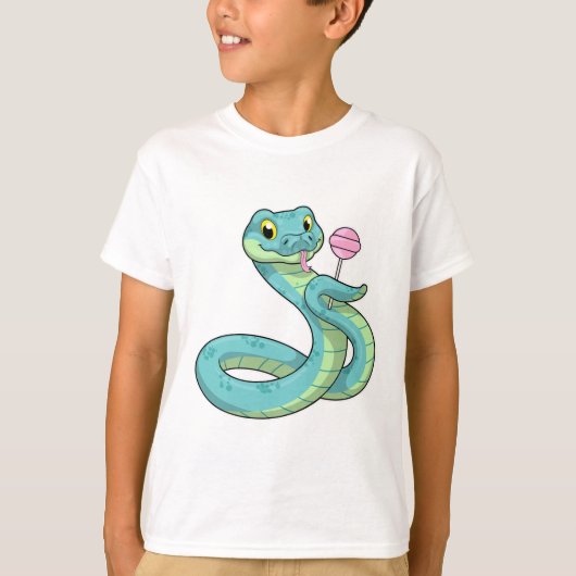 T-shirt Serpent avec Lollipop (Devant)