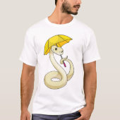 T-shirt Serpent avec parapluie (Devant)