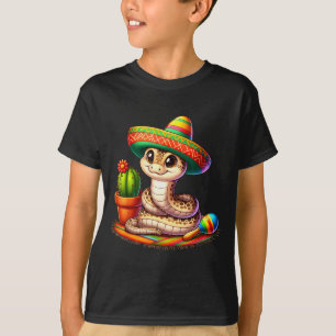 T-shirt Serpent cinco de mayo amateurs de reptiles sombrer