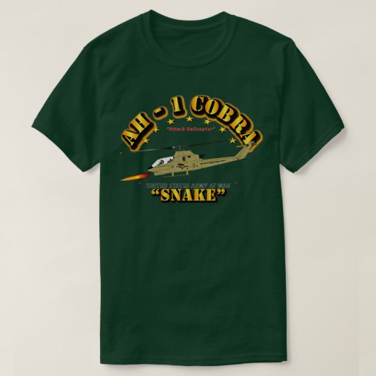 T-shirt Serpent Cobra AH1 (Design devant)