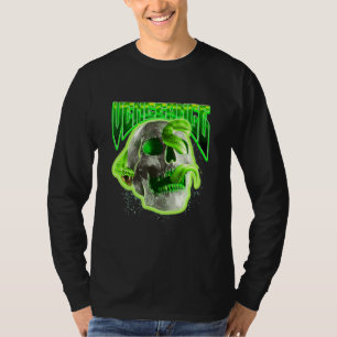 T-shirt Serpent crânien Vengeance - Triste Edgy Str Esthét