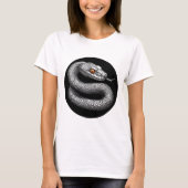 T-shirt Serpent d'argent (Devant)