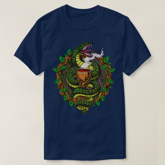 T-shirt Serpent d'Ayahuasca (Design devant)