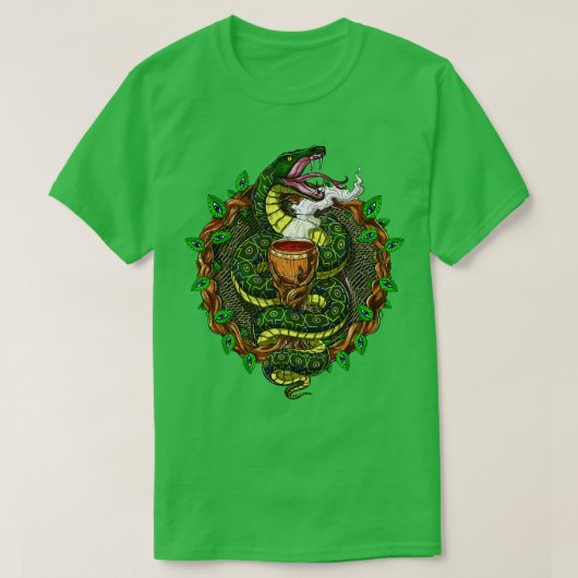 T-shirt Serpent d'Ayahuasca (Design devant)