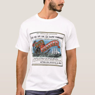 T-shirt Serpent de mer Clipper voile