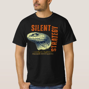 T-shirt Serpent de Stratégie Silencieuse  Leadership Tacti