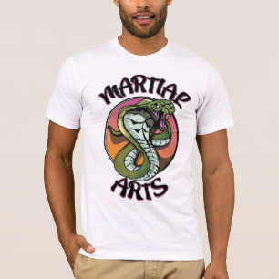 T-shirt Serpent des arts martiaux