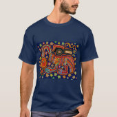 T-shirt Serpent d'Esprit Chamanique (Devant)