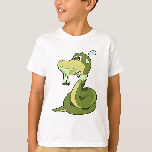 T-shirt Serpent drôle (Devant)