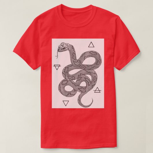 T-shirt Serpent élémentaire (Design devant)