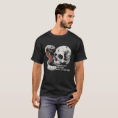 T-shirt Serpent Et Crâne (Devant entier)