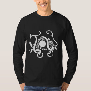 T-shirt serpent et tortue - gros logo