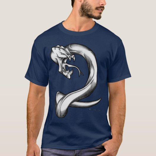 T-shirt Serpent étranger (Devant)