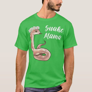 T-shirt Serpent Mama mignon serpent avec citation