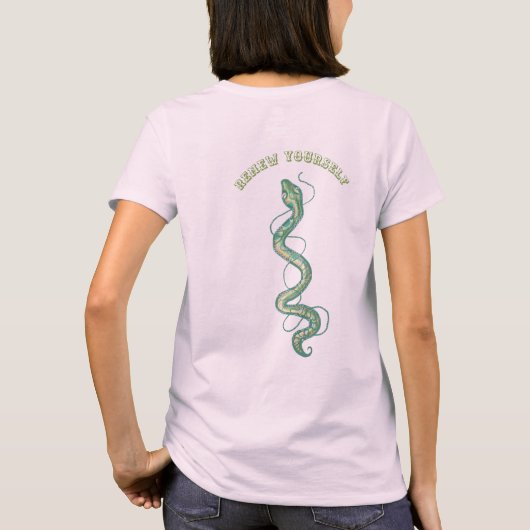 T-shirt serpent mystique (Dos)