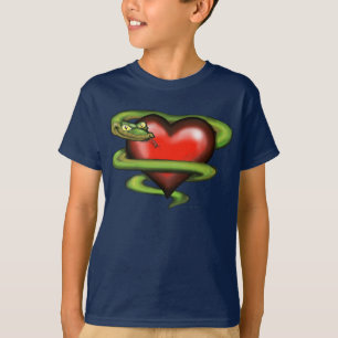 T-shirt Serpent n Coeur