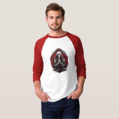 T-shirt Serpent prêtesse de l'ombre (Devant entier)
