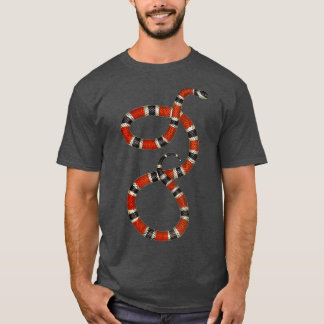 T-shirt Serpent Red Black Coral Snake Educational